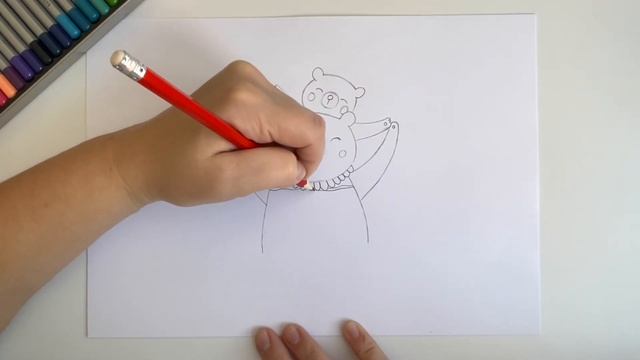 Как нарисовать маме подарок | Рисуем маму с ребенком | Маме подарок своими руками смотреть онлайн