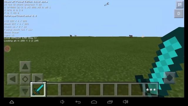 Мод на FPS и координаты Мод за 1 минуту Моды MInecraft PE 0 13 0 смотреть онлайн