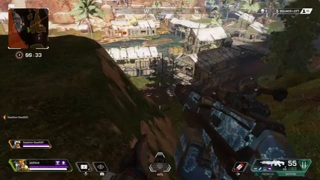 Apex Legends Win (PS4) 10 kills 2 player squad смотреть онлайн