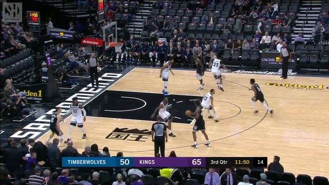 De'Aaron Fox Full Play vs Minnesota Timberwolves | 02/03/20 | Smart Highlights смотреть онлайн