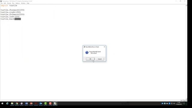 Python Turtle Graphics Lesson 1 Movement смотреть онлайн