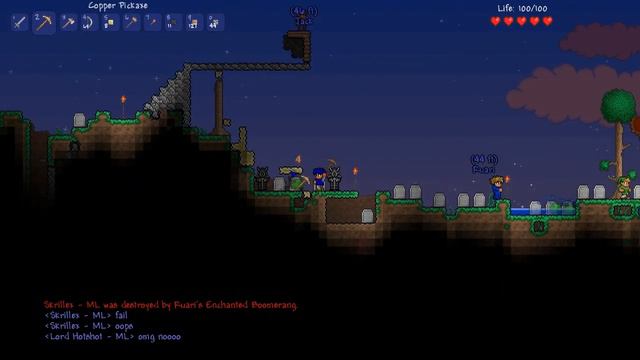 Terraria PvP - Terraria PVP - Capture the Gem: HERO's Semi Finals (Part3) смотреть онлайн
