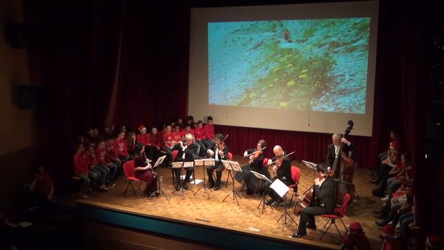 "C'era una volta il west " tema di E. Morricone per clarinetto flauto traverso e quintetto d'archi смотреть онлайн