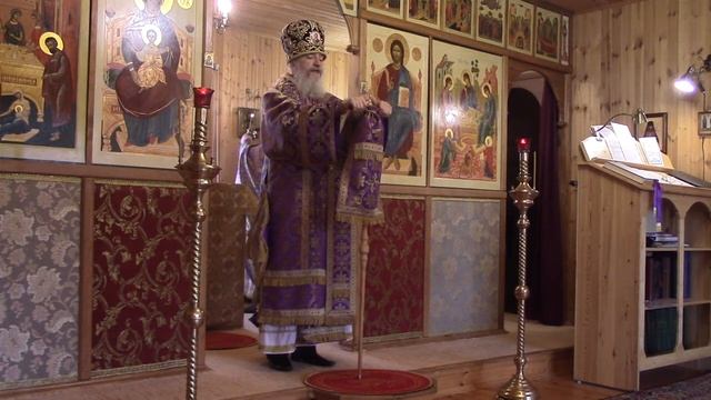 Проповедь на Попразднство Воздвижения Креста Господня 30 сентября 2021 г. смотреть онлайн