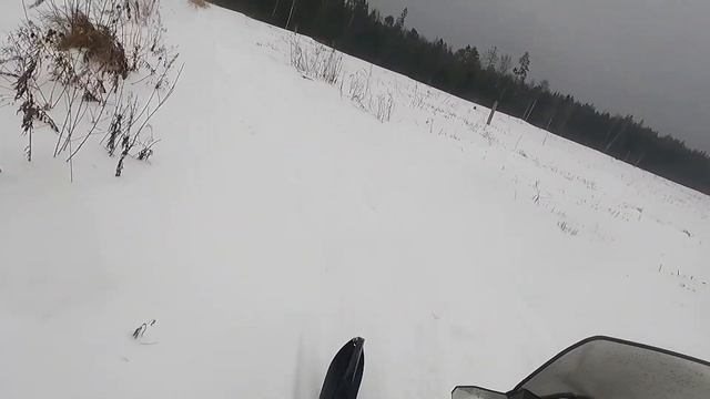 На квадриках снегоходах в лесу зимой. смотреть онлайн