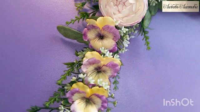 Новый бесплатный МК. Декор рамы для фотопортрета. смотреть онлайн