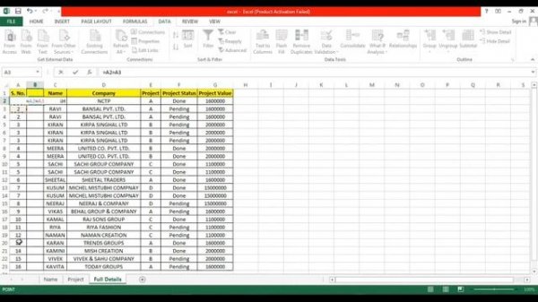 True False Function In Microsoft Excel | True False Formula In Excel| Excel Tutorial Series