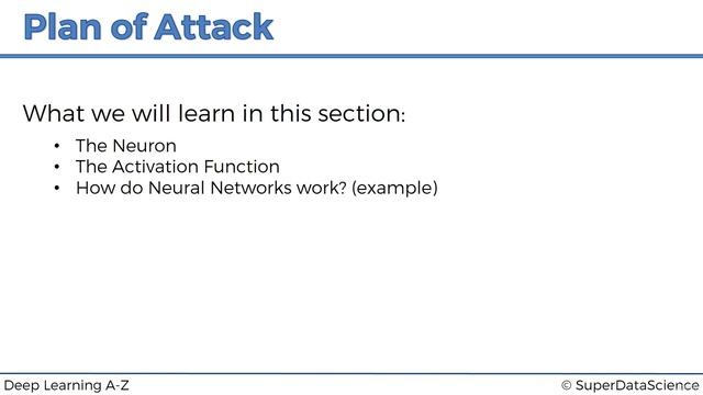 Mastering Deep Learning A-Z™ 2023 | #1| P2 | Plan of Attack claimID смотреть онлайн
