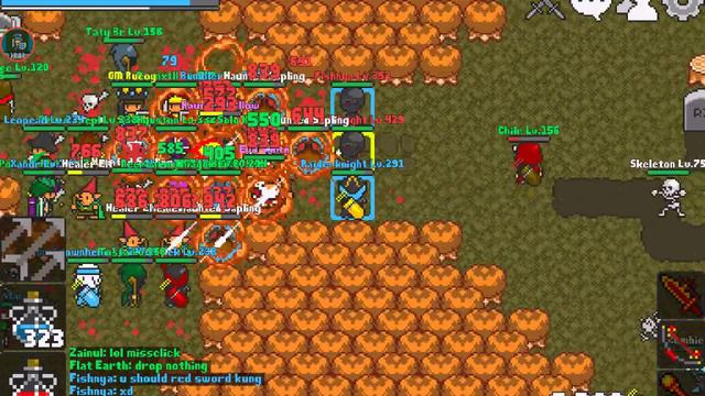 Rucoy Online - GM Rucoy Playing With Us Lol Or Trolling Us XD Idek Overall It Was Fun Though