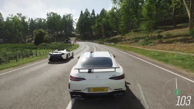 Forza Horizon 4 - Mercedes AMG GT63S 4-Door Coupe | Logitech G29 смотреть онлайн