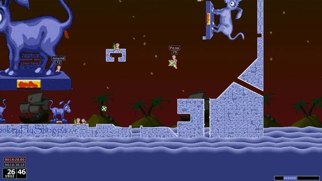 Worms armageddon: homing missile failure. смотреть онлайн