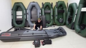 Таймень NX 3600 НДНД ПРО. Серный графит. Распаковка, подготовка к воде. Моторно-гребная лодка ПВХ