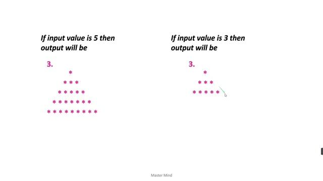 Star Pattern in Python #3 смотреть онлайн