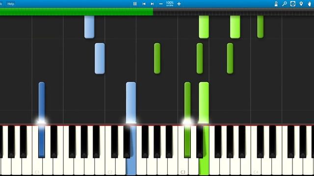 World of Warcraft - Invincible - Rinerion (Piano Tutorial, Synthesia) смотреть онлайн
