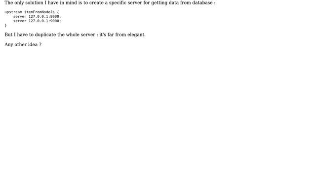 Nginx proxy_pass failover to an url instead of a server смотреть онлайн
