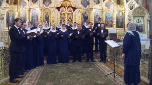 Архиерейский хор Вознесенского кафедрального собора г. Новосибирска. Концертное выступление.