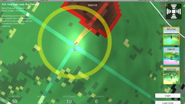 FireJumpers Inferno: Units interacting with fire and terrain смотреть онлайн
