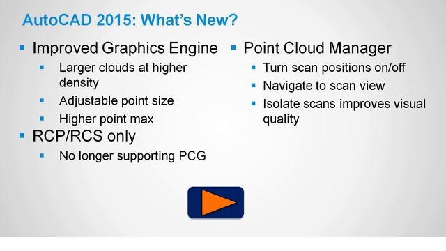 Point Clouds in AutoCAD 2015 and 2016 смотреть онлайн