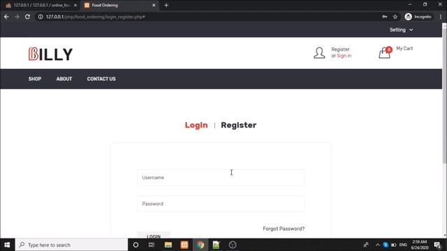 Step by step create an Online Food Ordering website using PHP - Part 8 смотреть онлайн