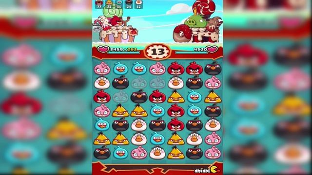 Angry Birds Fight! - Wizard Boss Match Level 16 Blue Bird Solo Gameplay Walkthrough Part 7 смотреть онлайн