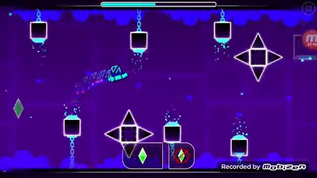 Проходим уровень xStep в Geometry Dash / выполнение челленджа смотреть онлайн