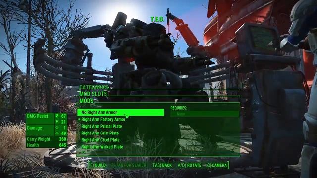 Fallout 4 Automatron - Sentry Bot Customization смотреть онлайн