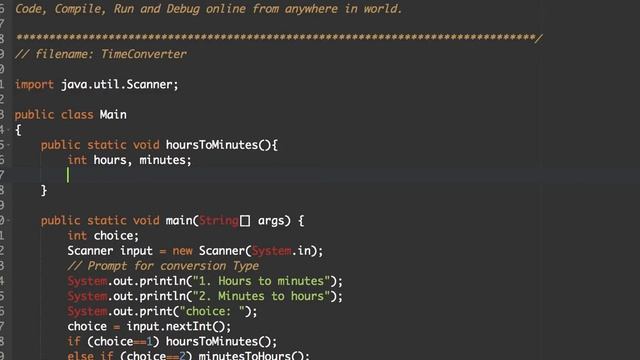Java Methods Review 01 - Time Converter смотреть онлайн