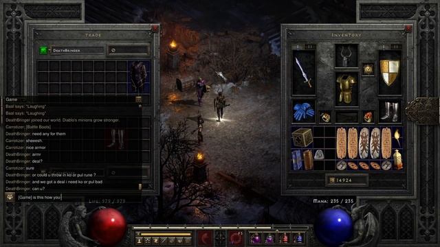 D2R: Why you should always triple check trades - DeathBringer the scammer смотреть онлайн
