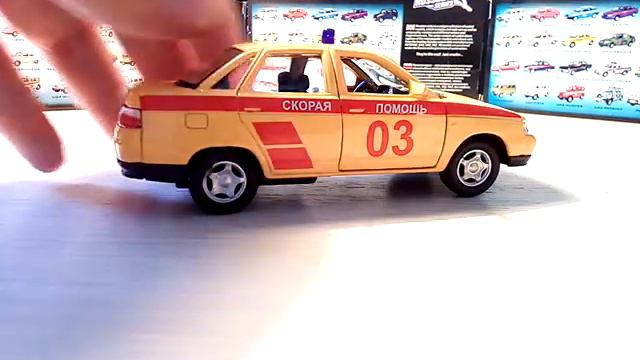 Обзор масштабной модели  LADA 110