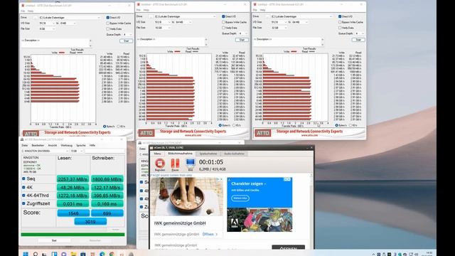 Kingston NV1 NVMe PCIe SSD 500 GB M 2 2280 Einbau- im Benchmark-Test смотреть онлайн