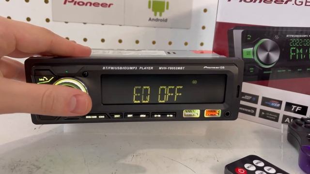 Магнитола PIONEER с выходами под саб! смотреть онлайн