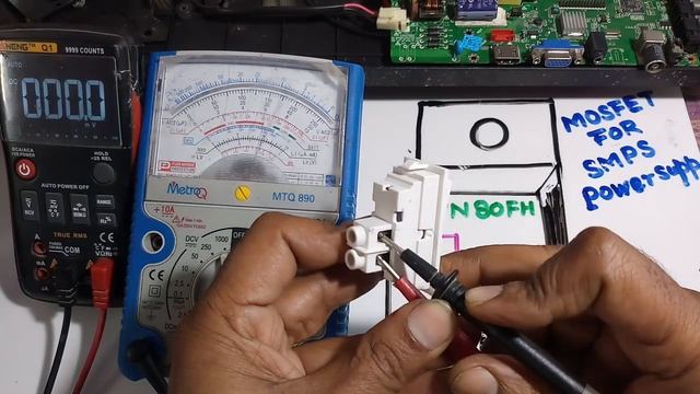 How to check MOSFET Digital multimeter & Analog multimeter || MOSFET को कैसे चेक करे || смотреть онлайн