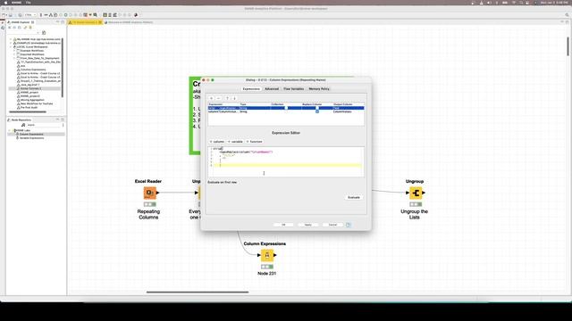 Knime - Repeating Columns to One - Crosstab to Tabular смотреть онлайн