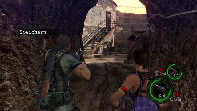 Resident Evil 5 Realistic Graphic Mod Gameplay Deutsch #04 - Popokarimu смотреть онлайн