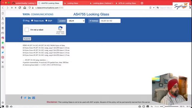 Remote Network Ping & Traceroute - Looking Glass смотреть онлайн