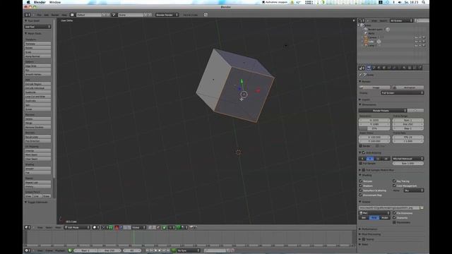Blender 2.5 Viewport Alignment Micro Quick Tip смотреть онлайн