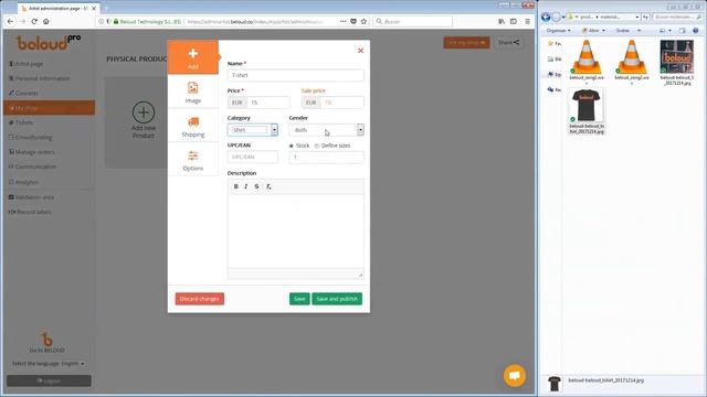 How to publish a product in your BELOUD shop and share it on social networks смотреть онлайн