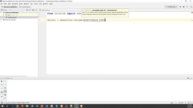 Selenium with Python Tutorial 6-WebDriver Implicit wait смотреть онлайн