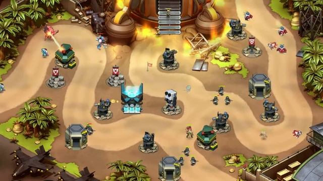 Alien Creeps TD - Dual Hero Mode! смотреть онлайн