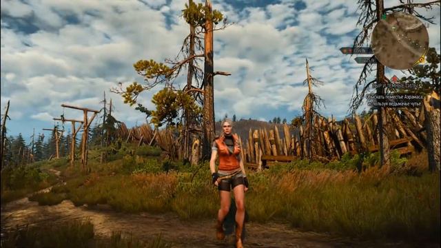The Witcher 3 Wild Hunt Новая одежда для Цири 2 #25 смотреть онлайн