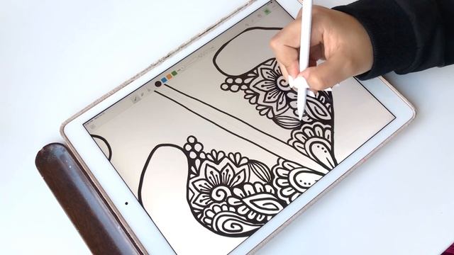 My fav apps to draw mandala and zentangle artworks смотреть онлайн