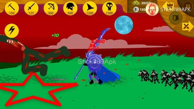 WAR OF GOLDEN FINAL BOSS GIANT, MEGA XIPHOS, GOLDEN SPEARTON | Stick War Legacy Mod | Stick789Apk смотреть онлайн