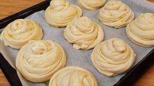 Такого вкусного рецепта я еще не делала. Простой рецепт булочек.