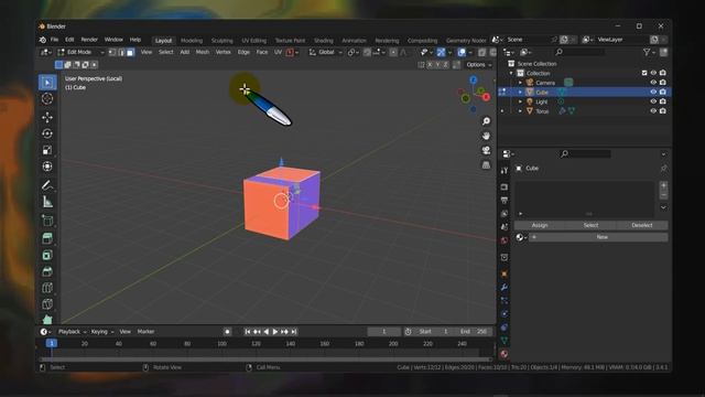 Blender Tutorial: How To Flip Face Orientation In Blender смотреть онлайн