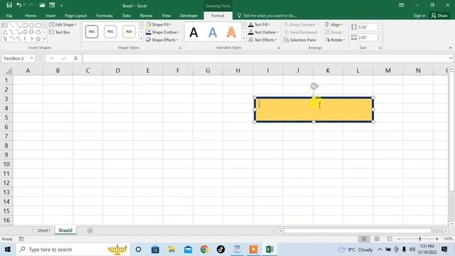 How To Link A Cell With A Text box in Excel | Show the Data of a cell in Text box Microsoft Excel смотреть онлайн