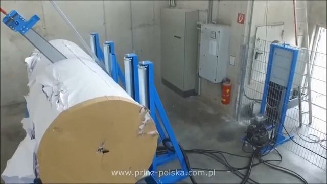 ❱❱ РЕЗКА РУЛОНОВ БУМАГИ || ⚙ Цепные пилы PRINZ™ PAPERSTAR (Австрия) смотреть онлайн