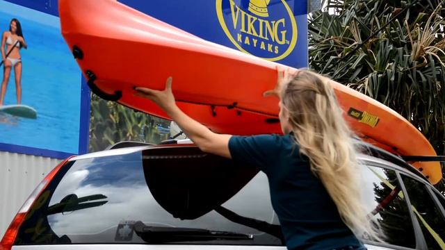 Loading your kayak made easy with Rack & Roll Kayak Loader смотреть онлайн