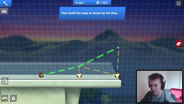 BRIDGE + BOOM! | Bridge Constructor Stunts Gameplay #1 смотреть онлайн