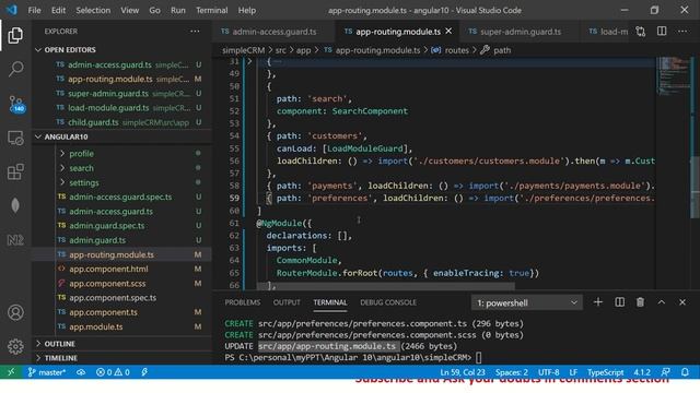 Angular 10 Tutorial #51 - Route Guards - CanLoad in Angular | Angular 10 Tutorial For Beginners смотреть онлайн