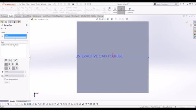 Solidworks 3D Modelling How To- Engrave Text In A Part смотреть онлайн